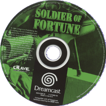 SOLDIER OF FORTUNE (DREAMCAST) - CD