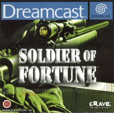 SOLDIER OF FORTUNE (DREAMCAST) - FRONT