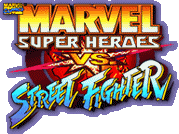 MARVEL SUPER HEROES VS STREET FIGHTER (Saturn) Logo