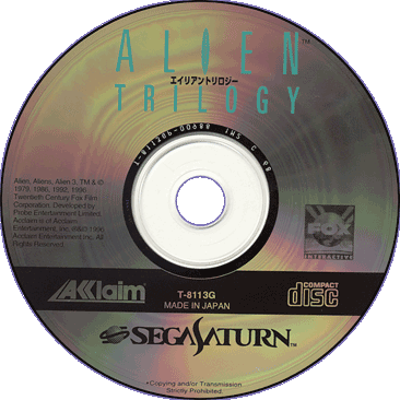 ALIEN TRILOGY (SATURN) - CD