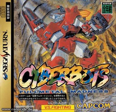 CYBERBOTS - FULL METAL MADNESS (SATURN) - FRONT
