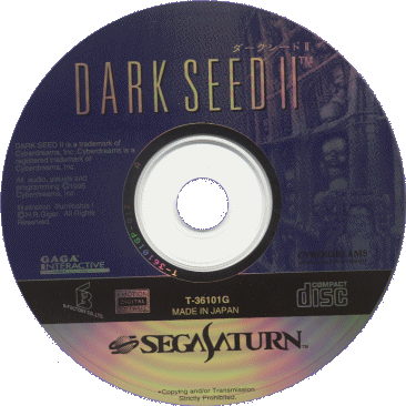 DARKSEED II (SATURN) - CD
