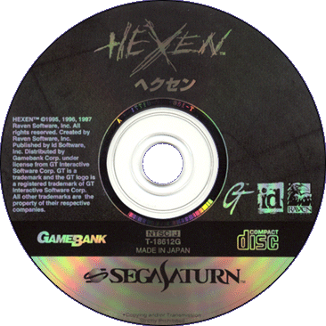 HEXEN - BEYOND HERETIC (SATURN) - CD