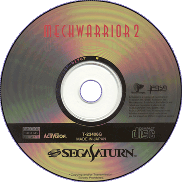 MECHWARRIOR 2 (SATURN) - CD