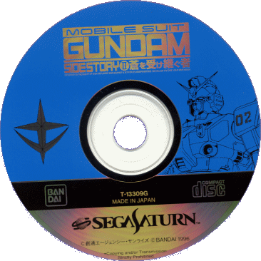 MOBILE SUIT GUNDAM SIDESTORY II (SATURN) - CD