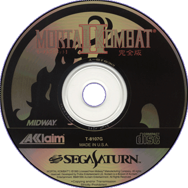 MORTAL KOMBAT II - KANZENBAN (SATURN) - CD
