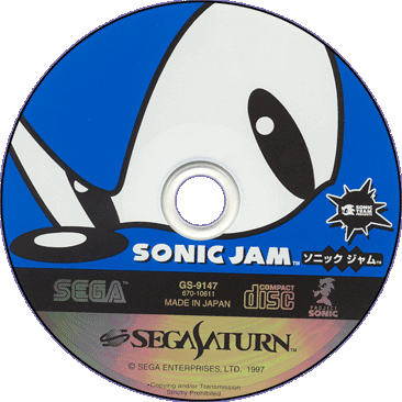 SONIC JAM (SATURN) - CD