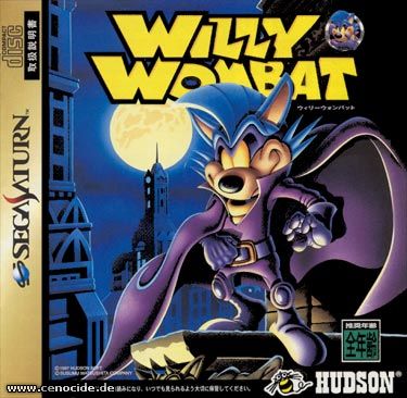 WILLY WOMBAT (SATURN) - FRONT