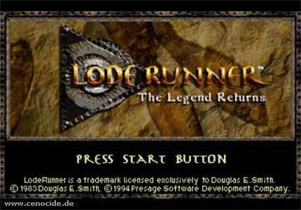LODE RUNNER - THE LEGEND RETURNS Screenshot Nr. 1