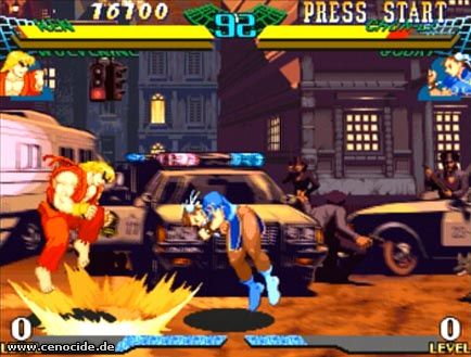 MARVEL SUPER HEROES VS STREET FIGHTER Screenshot Nr. 12