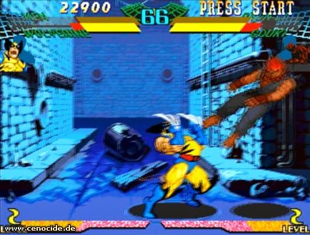 MARVEL SUPER HEROES VS STREET FIGHTER Screenshot Nr. 13