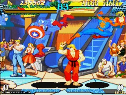 MARVEL SUPER HEROES VS STREET FIGHTER Screenshot Nr. 48