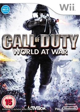 CALL OF DUTY - WORLD AT WAR (WII) - FRONT