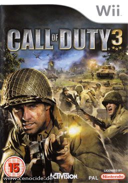 CALL OF DUTY 3 (WII) - FRONT