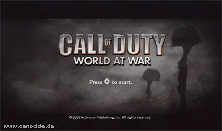 CALL OF DUTY - WORLD AT WAR Screenshot Nr. 1